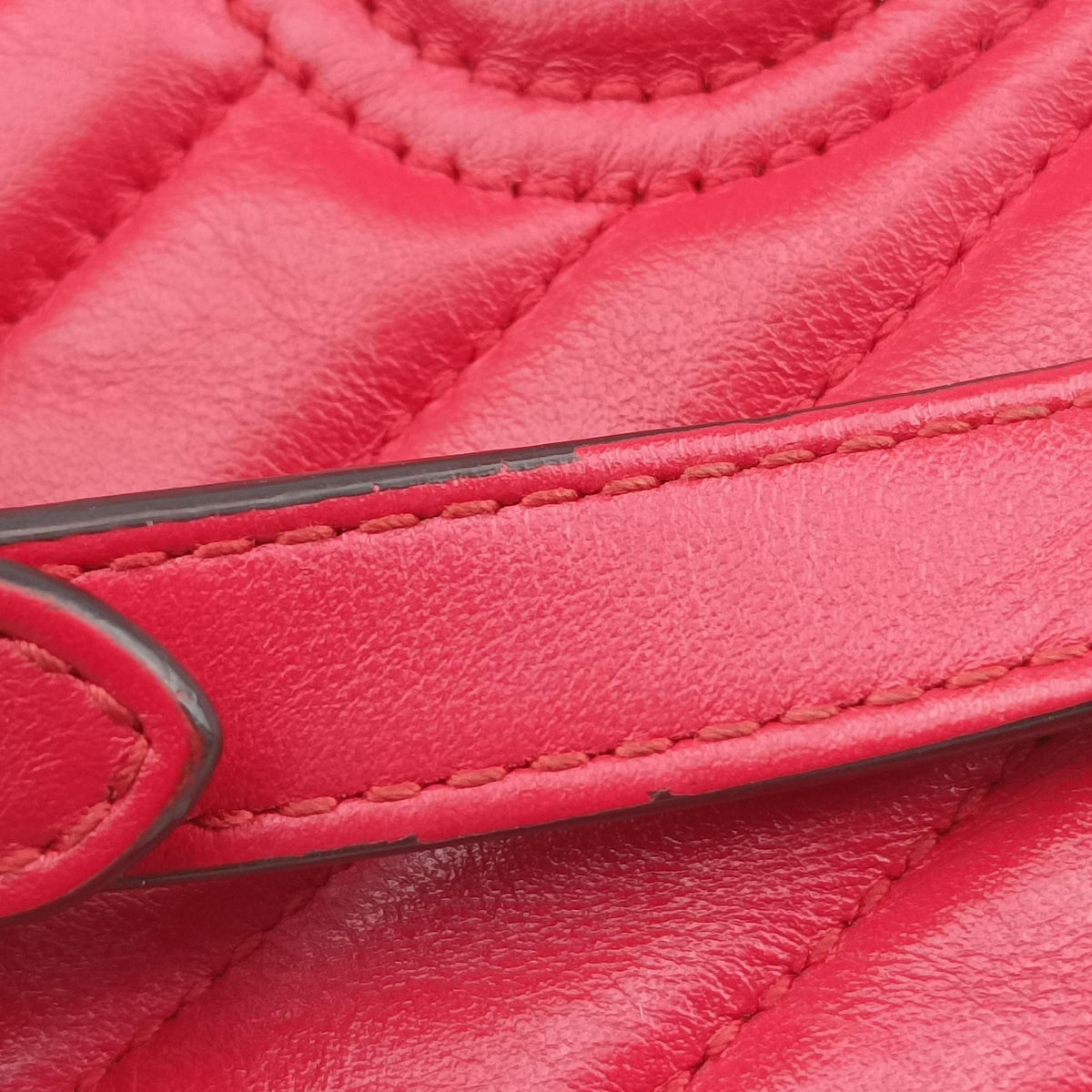 GG Marmont Red Leather 443497 H024674783GGマーモント レッド レザー 443497 H024674783
