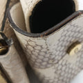 Street Chic Columbus Beige Python×canvas 00-MA-1022ストリートシック コロンバス ベージュ パイソン×キャンバス 00-MA-1022