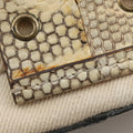 Street Chic Columbus Beige Python×canvas 00-MA-1022ストリートシック コロンバス ベージュ パイソン×キャンバス 00-MA-1022