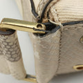 Street Chic Columbus Beige Python×canvas 00-MA-1022ストリートシック コロンバス ベージュ パイソン×キャンバス 00-MA-1022