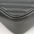 Lou chevron tassel charm camera Black Leather 534817 GLT534817.0319ルー シェブロン タッセル チャーム カメラ ブラック レザー 534817 GLT534817.0319