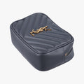 Lou chevron tassel charm camera Black Leather 534817 GLT534817.0319ルー シェブロン タッセル チャーム カメラ ブラック レザー 534817 GLT534817.0319