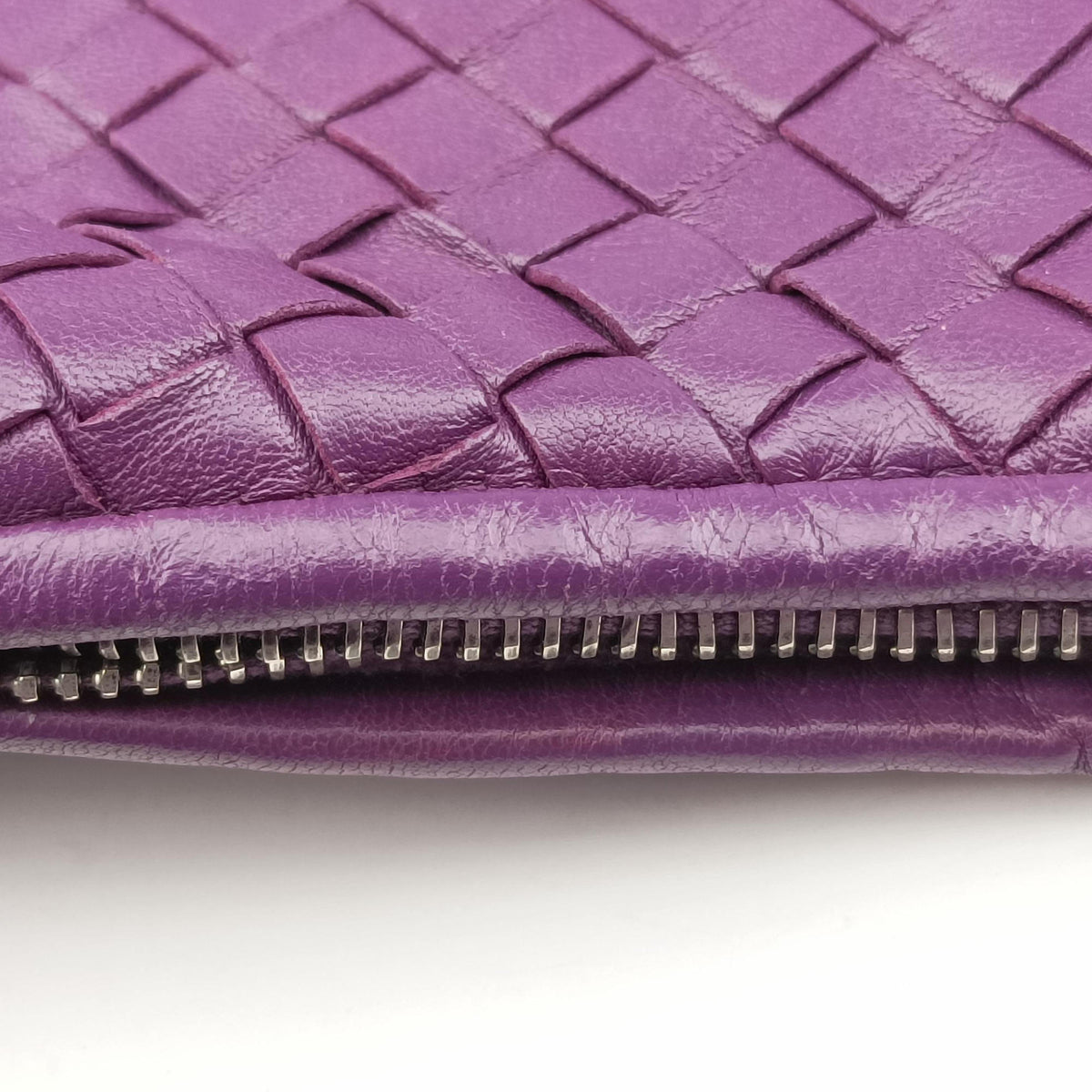 Intrecciato Purple lambskin B03701084Iイントレチャート パープル ラムスキン B03701084I
