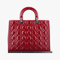 Lady Dior Red patent 09-BO-0174レディディオール レッド パテント 09-BO-0174