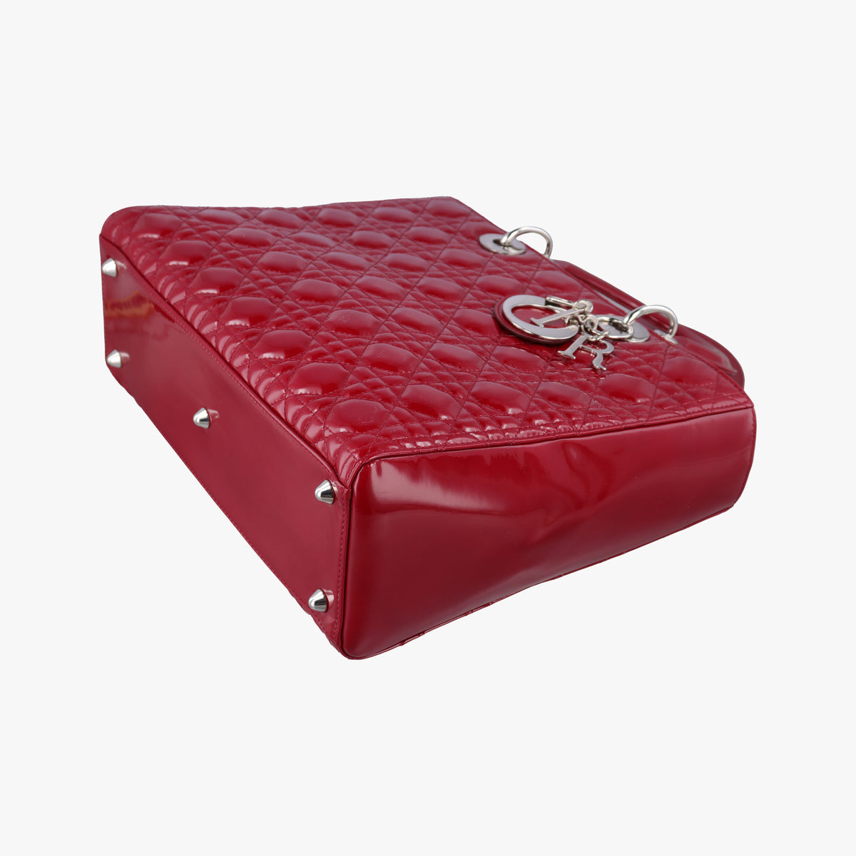 Lady Dior Red patent 09-BO-0174レディディオール レッド パテント 09-BO-0174
