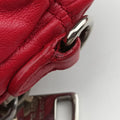 Gaufre Mini Red leather 1BH112 53ギャザーミニ レッド レザー 1BH112 53