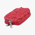Gaufre Mini Red leather 1BH112 53ギャザーミニ レッド レザー 1BH112 53