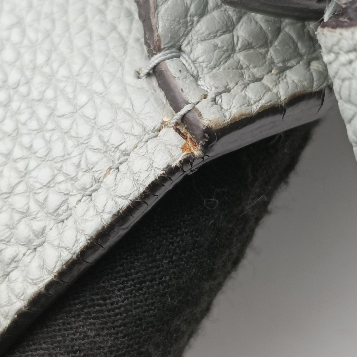New Jackie BlueGrey Leather 362971 F017031595ニュージャッキー ブルーグレー レザー 362971 F017031595