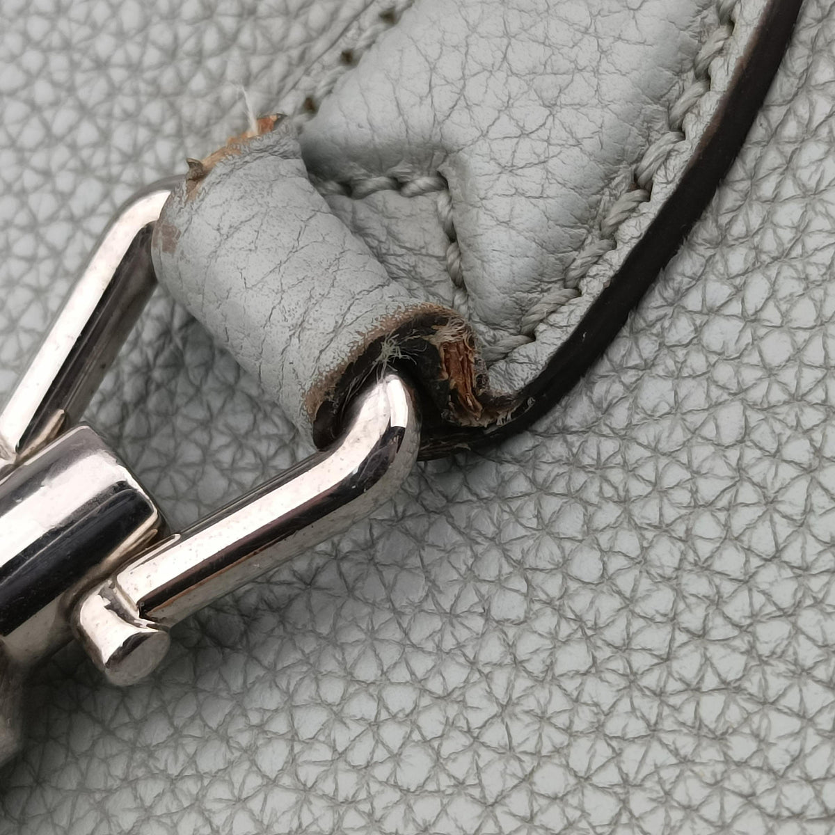 New Jackie BlueGrey Leather 362971 F017031595ニュージャッキー ブルーグレー レザー 362971 F017031595
