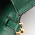 City Calf Cahier Green×black leather 25シティカーフ カイエ グリーン×ブラック レザー 25