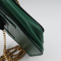 City Calf Cahier Green×black leather 25シティカーフ カイエ グリーン×ブラック レザー 25