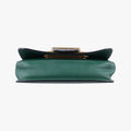 City Calf Cahier Green×black leather 25シティカーフ カイエ グリーン×ブラック レザー 25