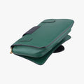 City Calf Cahier Green×black leather 25シティカーフ カイエ グリーン×ブラック レザー 25