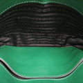 City Calf Cahier Green×black leather 25シティカーフ カイエ グリーン×ブラック レザー 25