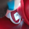 Cahier Heart and Flower White×red leather 25 Pカイエ ハート フラワー ホワイト×レッド レザー 25 P
