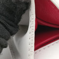 Cahier Heart and Flower White×red leather 25 Pカイエ ハート フラワー ホワイト×レッド レザー 25 P