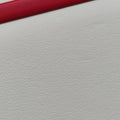 Cahier Heart and Flower White×red leather 25 Pカイエ ハート フラワー ホワイト×レッド レザー 25 P