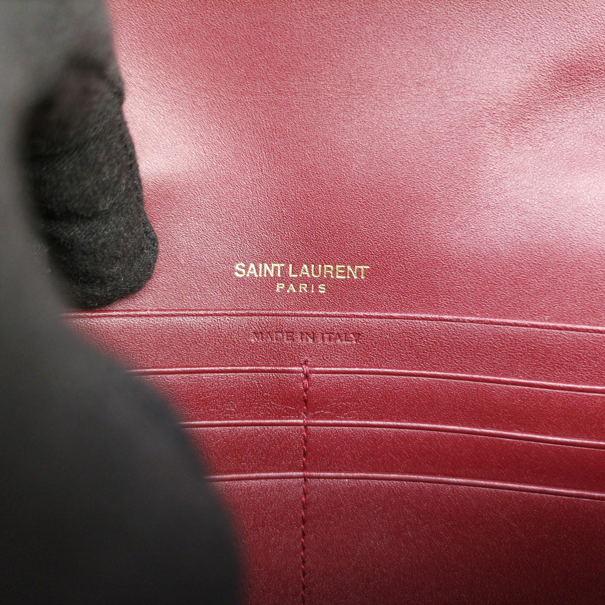 KATE Burgundy Leather 452159 GUE452159.0417ケイト ワインレッド レザー 452159 GUE452159.0417