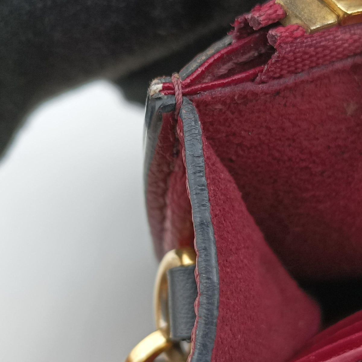VavinPM EBENE×bordeaux Monogram Canvas×calf leather N40109 CA0270ヴァヴァンPM エベヌ×ボルドー モノグラムキャンバス×カーフレザー N40109 CA0270