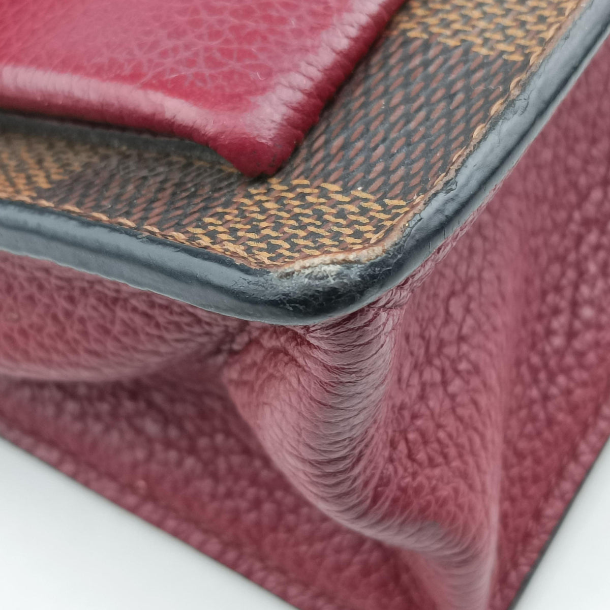 VavinPM EBENE×bordeaux Monogram Canvas×calf leather N40109 CA0270ヴァヴァンPM エベヌ×ボルドー モノグラムキャンバス×カーフレザー N40109 CA0270