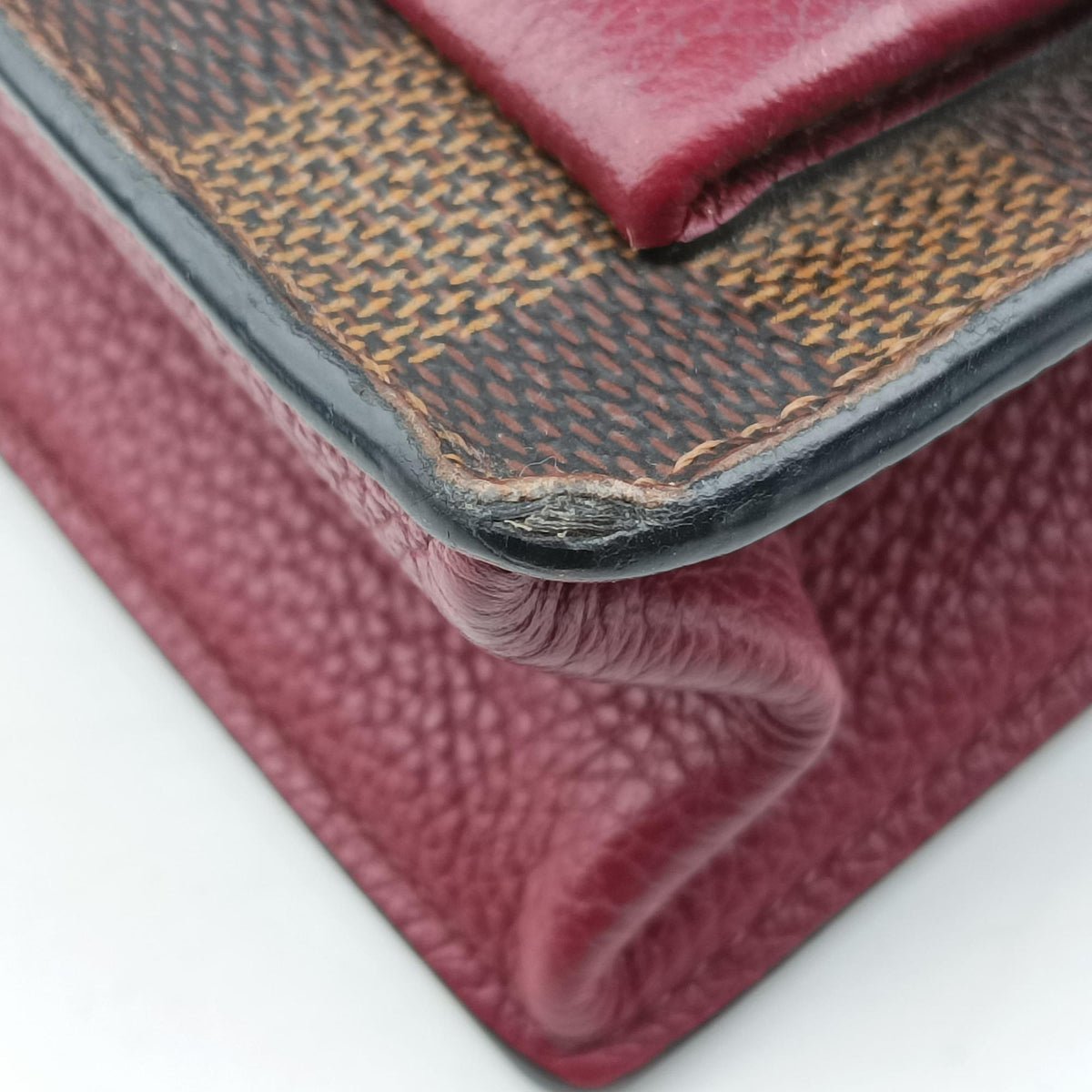 VavinPM EBENE×bordeaux Monogram Canvas×calf leather N40109 CA0270ヴァヴァンPM エベヌ×ボルドー モノグラムキャンバス×カーフレザー N40109 CA0270