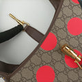 JACKIE beige×Multicolour PVC coated canvas×Leather 678843 I036593167ジャッキー ベージュ×マルチカラー PVCコーティングキャンバス×レザー 678843 I036593167