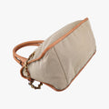 Harley Beige×Brown Canvas× leather 01 10 51 6008ハーレー ベージュ×ブラウン キャンバス×レザー 01 10 51 6008