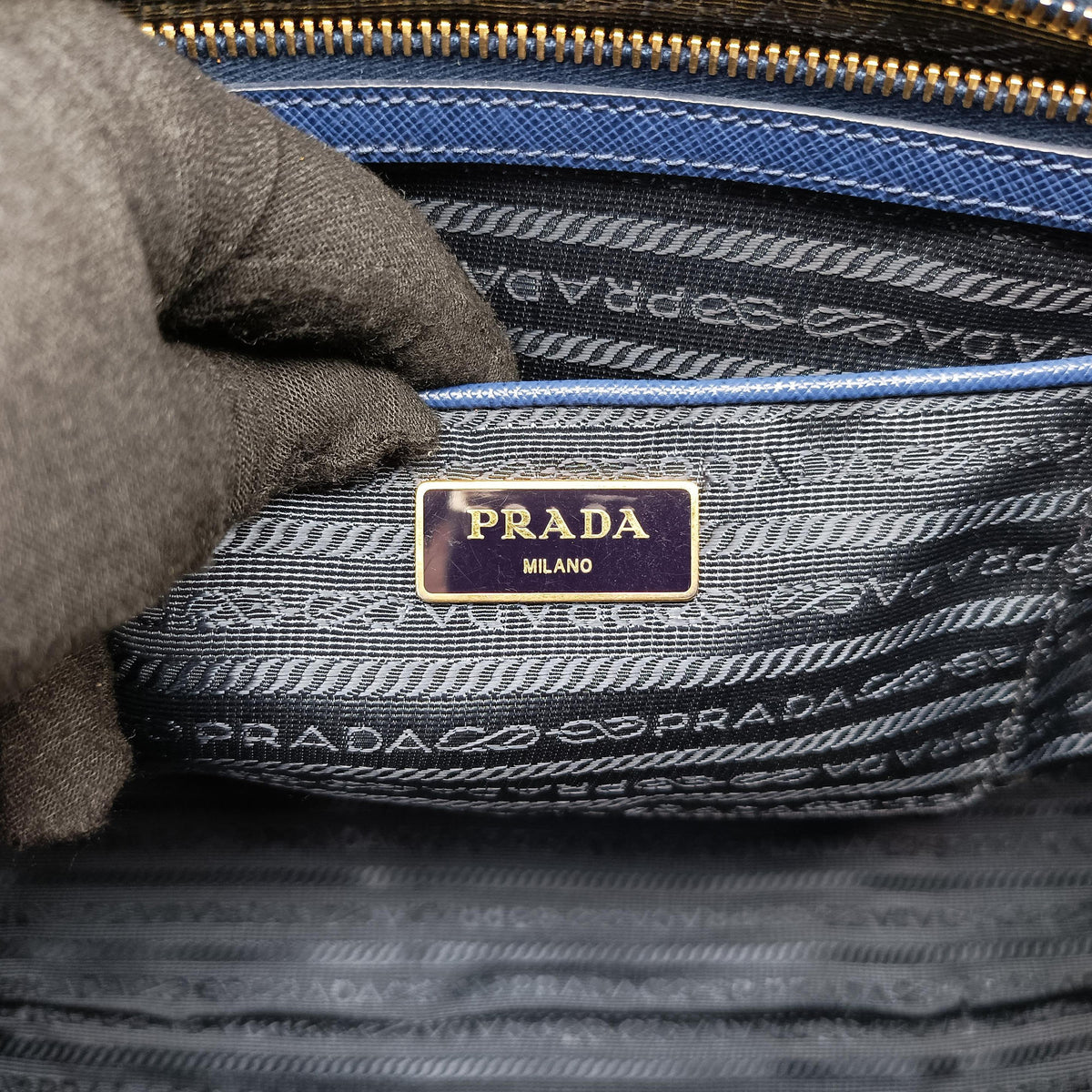 Galleria Navy SAFFIANO Leather BN2274 31/Y 165ガレリア ネイビー サフィアーノレザー BN2274 31/Y 165