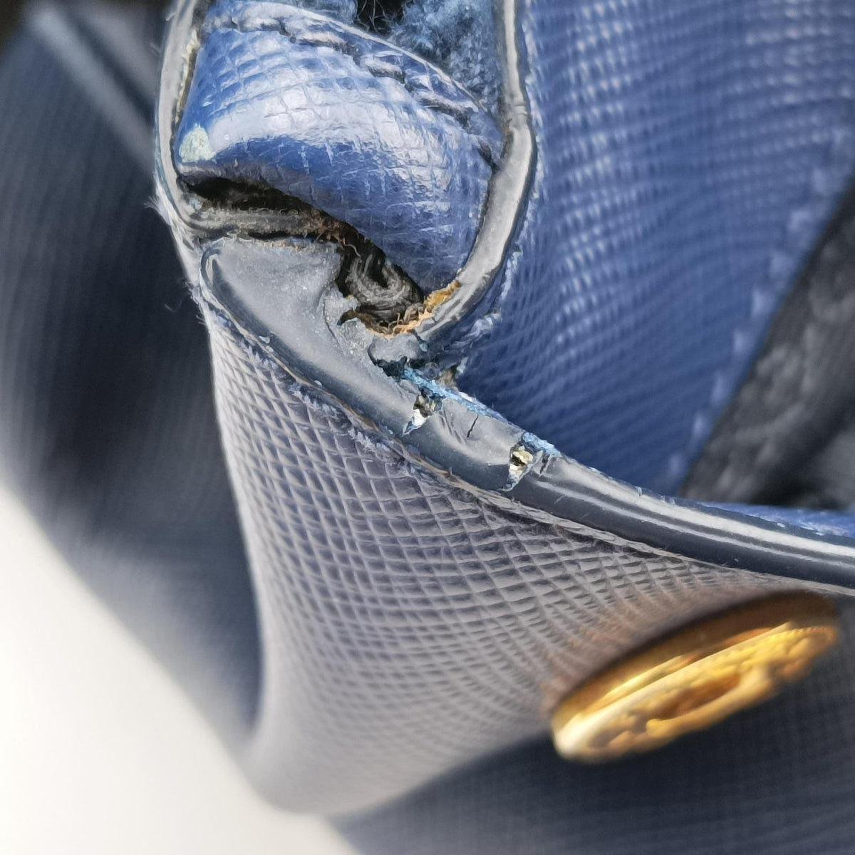 Galleria Navy SAFFIANO Leather BN2274 31/Y 165ガレリア ネイビー サフィアーノレザー BN2274 31/Y 165
