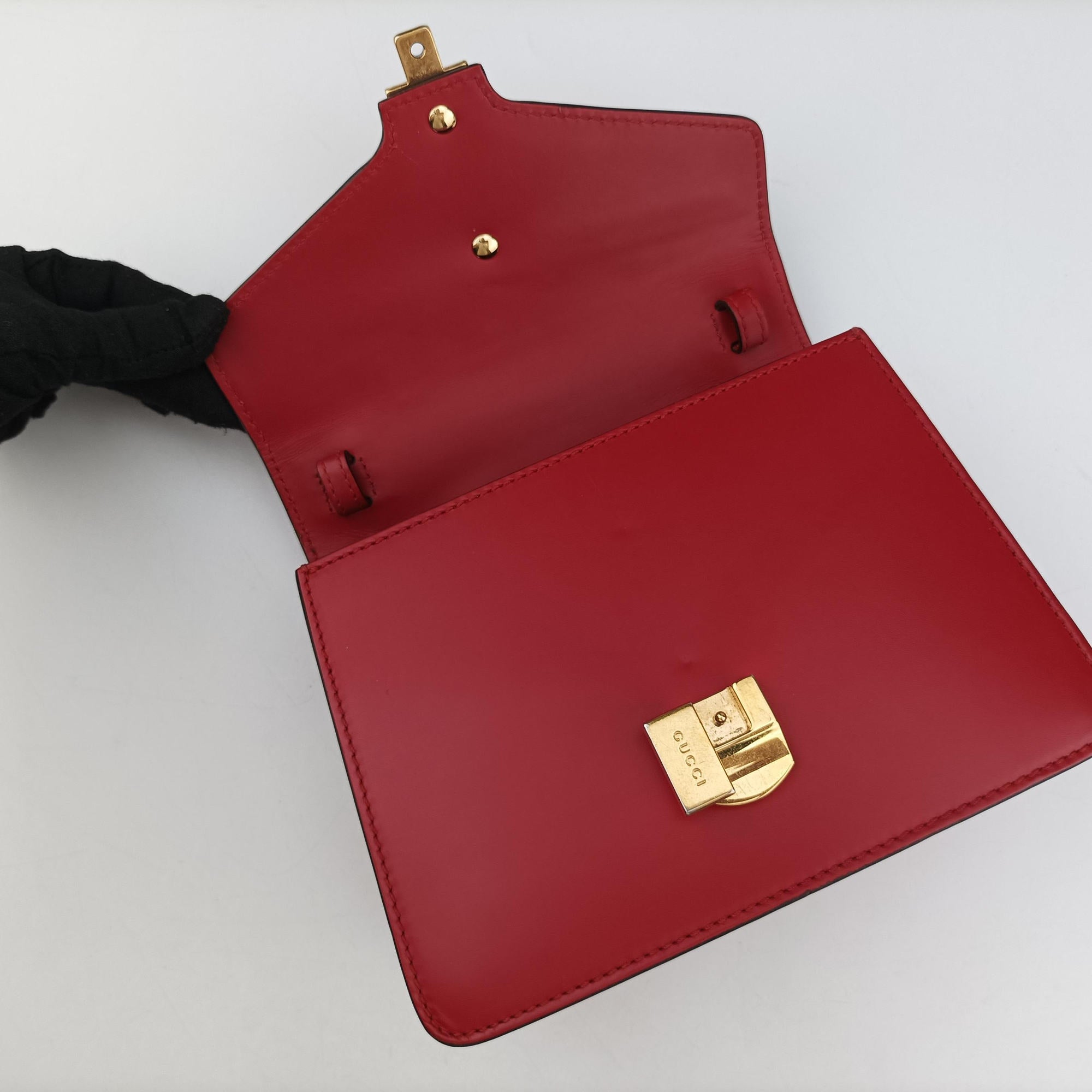 Sylvie Red Leather 470270 A022671434シルヴィ レッド レザー 470270 A022671434