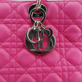 Lady Dior Pink lambskin 08-MA-1121レディディオール ピンク ラムスキン 08-MA-1121