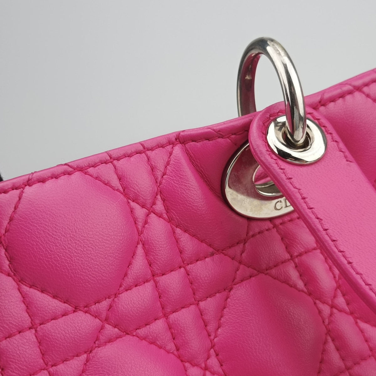 Lady Dior Pink lambskin 08-MA-1121レディディオール ピンク ラムスキン 08-MA-1121