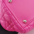 Lady Dior Pink lambskin 08-MA-1121レディディオール ピンク ラムスキン 08-MA-1121