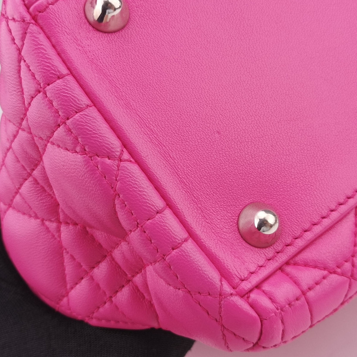Lady Dior Pink lambskin 08-MA-1121レディディオール ピンク ラムスキン 08-MA-1121