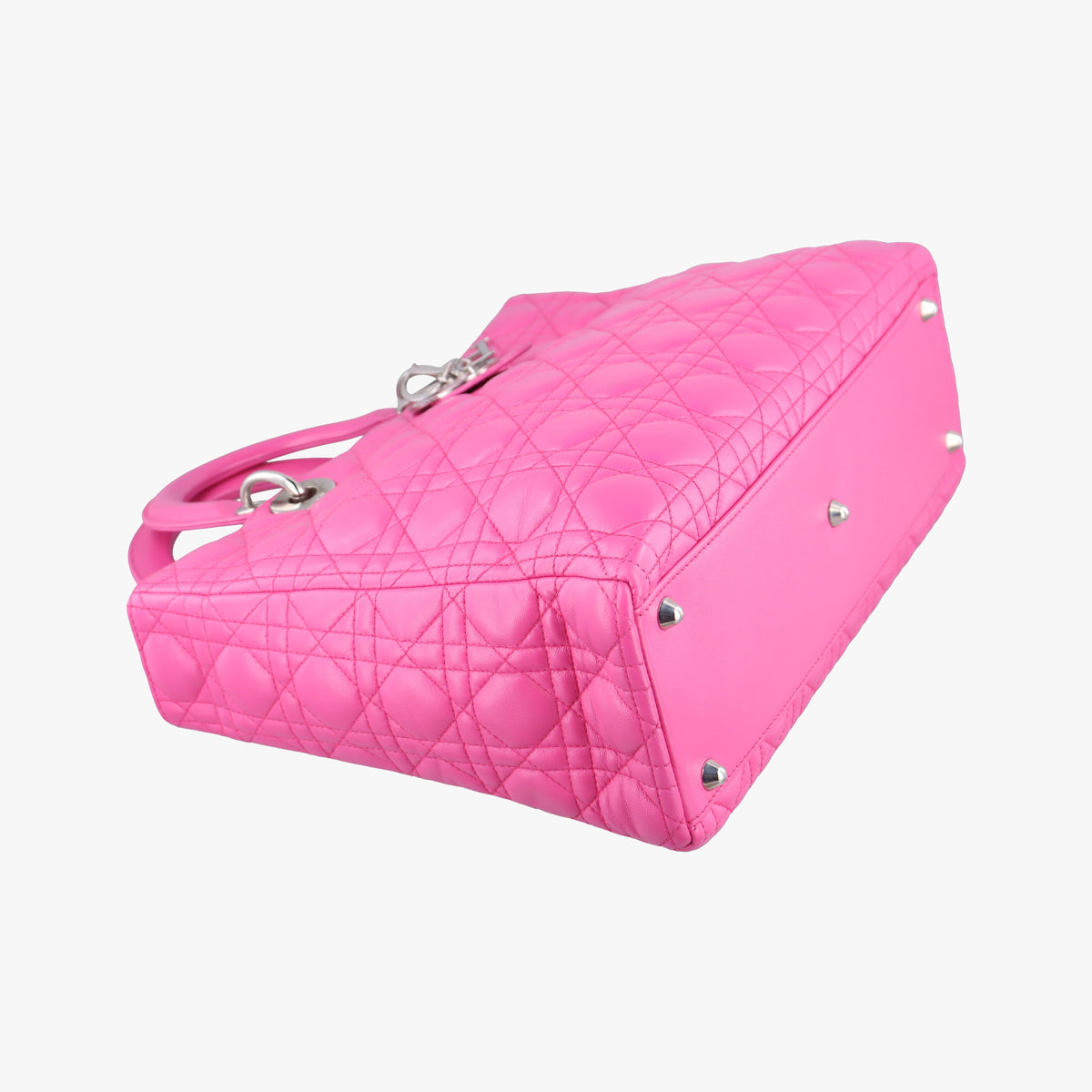 Lady Dior Pink lambskin 08-MA-1121レディディオール ピンク ラムスキン 08-MA-1121