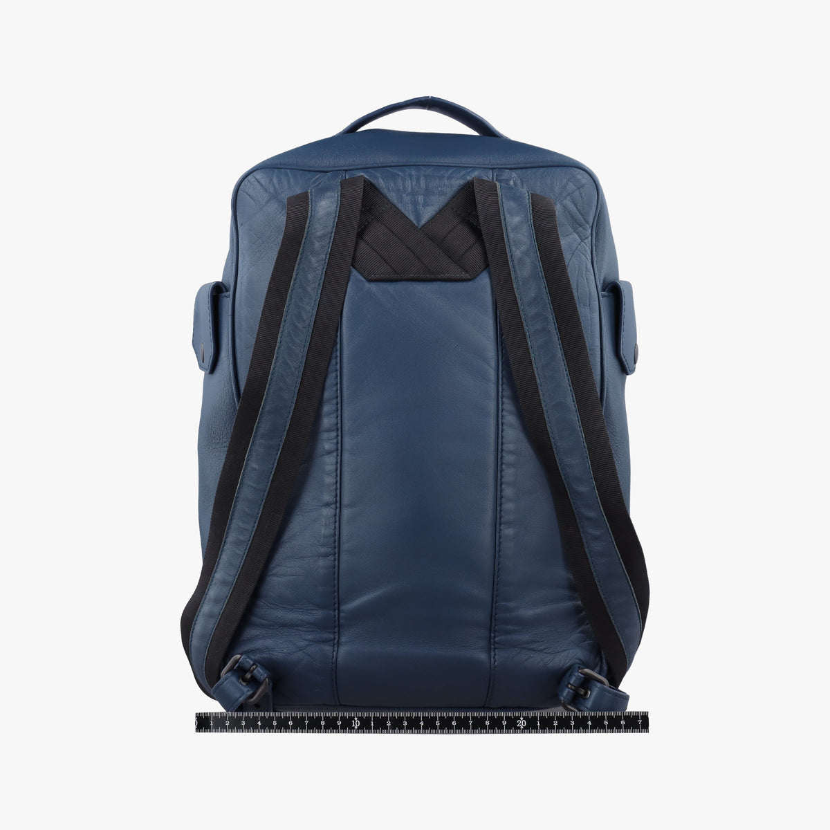 Intrecciato Blue lambskin B07130935Kイントレチャート ブルー ラムスキン B07130935K