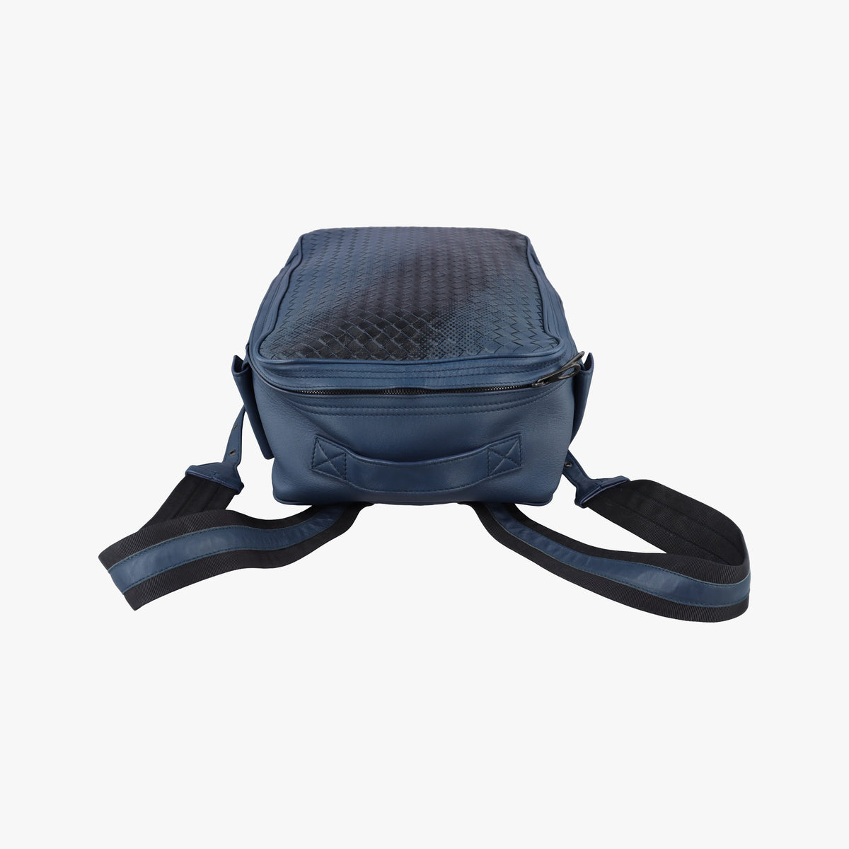 Intrecciato Blue lambskin B07130935Kイントレチャート ブルー ラムスキン B07130935K