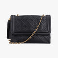 Matelasse fringe Black Lambskin 1141012マトラッセ フリンジ付き ブラック ラムスキン 1141012