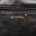 Matelasse fringe Black Lambskin 1141012マトラッセ フリンジ付き ブラック ラムスキン 1141012