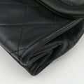 Matelasse fringe Black Lambskin 1141012マトラッセ フリンジ付き ブラック ラムスキン 1141012