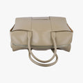 The Arco Briefcase khaki lambskin B09132339Xザ アルコ ブリーフケース カーキ ラムスキン B09132339X