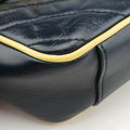 GG Marmont Navy×Red×Yellow Leather 443497 E034999119GGマーモント ネイビー×レッド×イエロー レザー 443497 E034999119