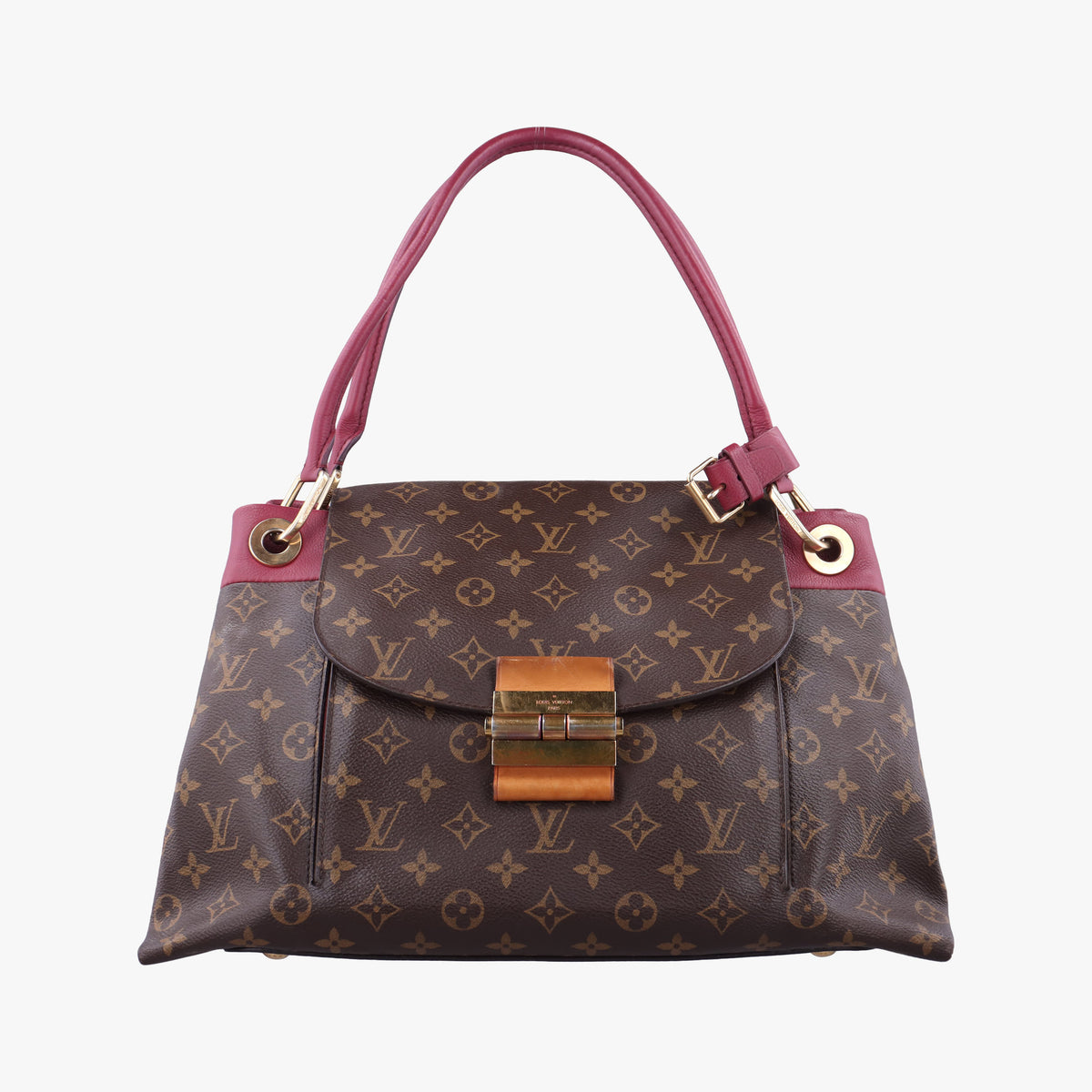 OLYMPE brown×AURORE Monogram Canvas×calf leather M40816 SP0174オランプ モノグラム/ブラウン×オロール モノグラムキャンバス×カーフレザー M40816 SP0174