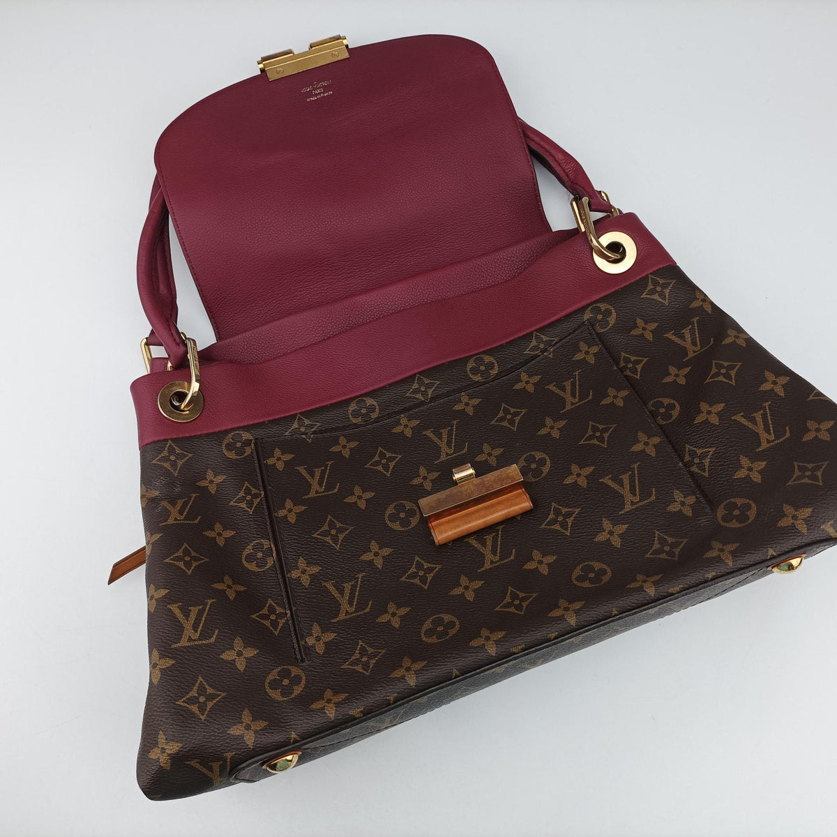 OLYMPE brown×AURORE Monogram Canvas×calf leather M40816 SP0174オランプ モノグラム/ブラウン×オロール モノグラムキャンバス×カーフレザー M40816 SP0174