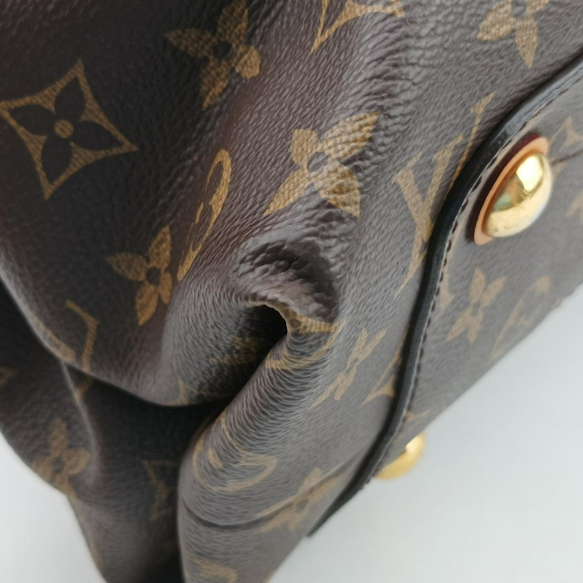 OLYMPE brown×AURORE Monogram Canvas×calf leather M40816 SP0174オランプ モノグラム/ブラウン×オロール モノグラムキャンバス×カーフレザー M40816 SP0174