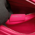 Medium Tweed Sequin Lady Dior Pink×Blue Canvas×Leather 02-MA-1123ミディアムツイード スパンコール レディ ディオール ピンク×ブルー キャンバス×レザー 02-MA-1123