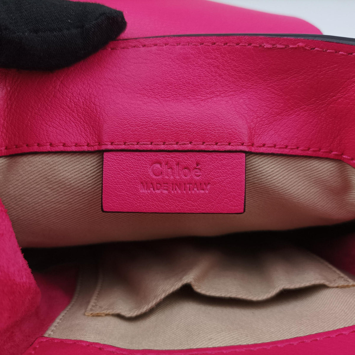 FAYE mini Rose Leather × suede 01 18 75 65フェイ ミニ ローズ レッド レザー×スエード 01 18 75 65
