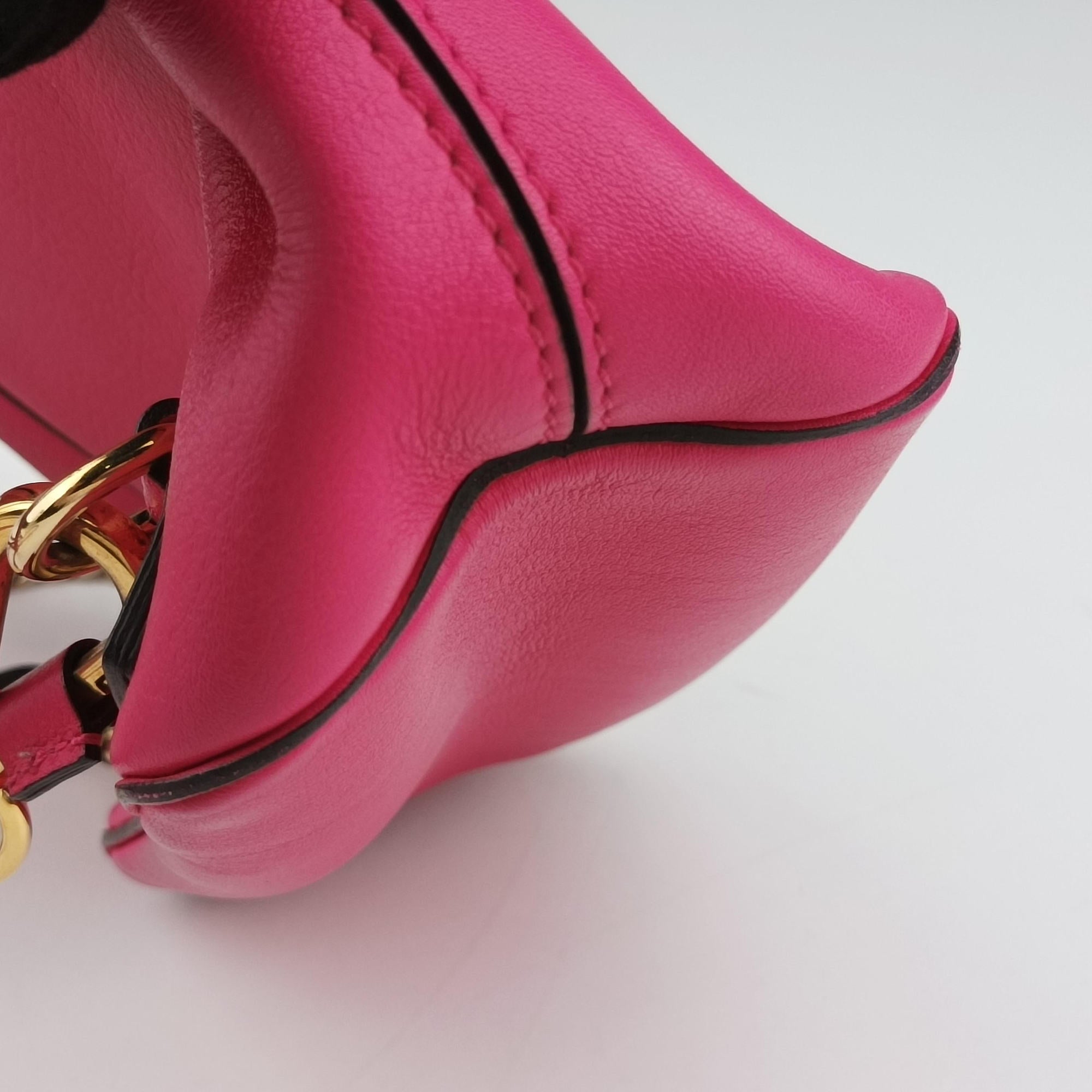 FAYE mini Rose Leather × suede 01 18 75 65フェイ ミニ ローズ レッド レザー×スエード 01 18 75 65