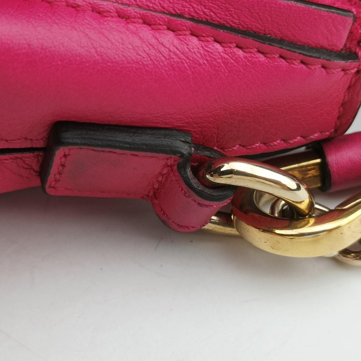 FAYE mini Rose Leather × suede 01 18 75 65フェイ ミニ ローズ レッド レザー×スエード 01 18 75 65