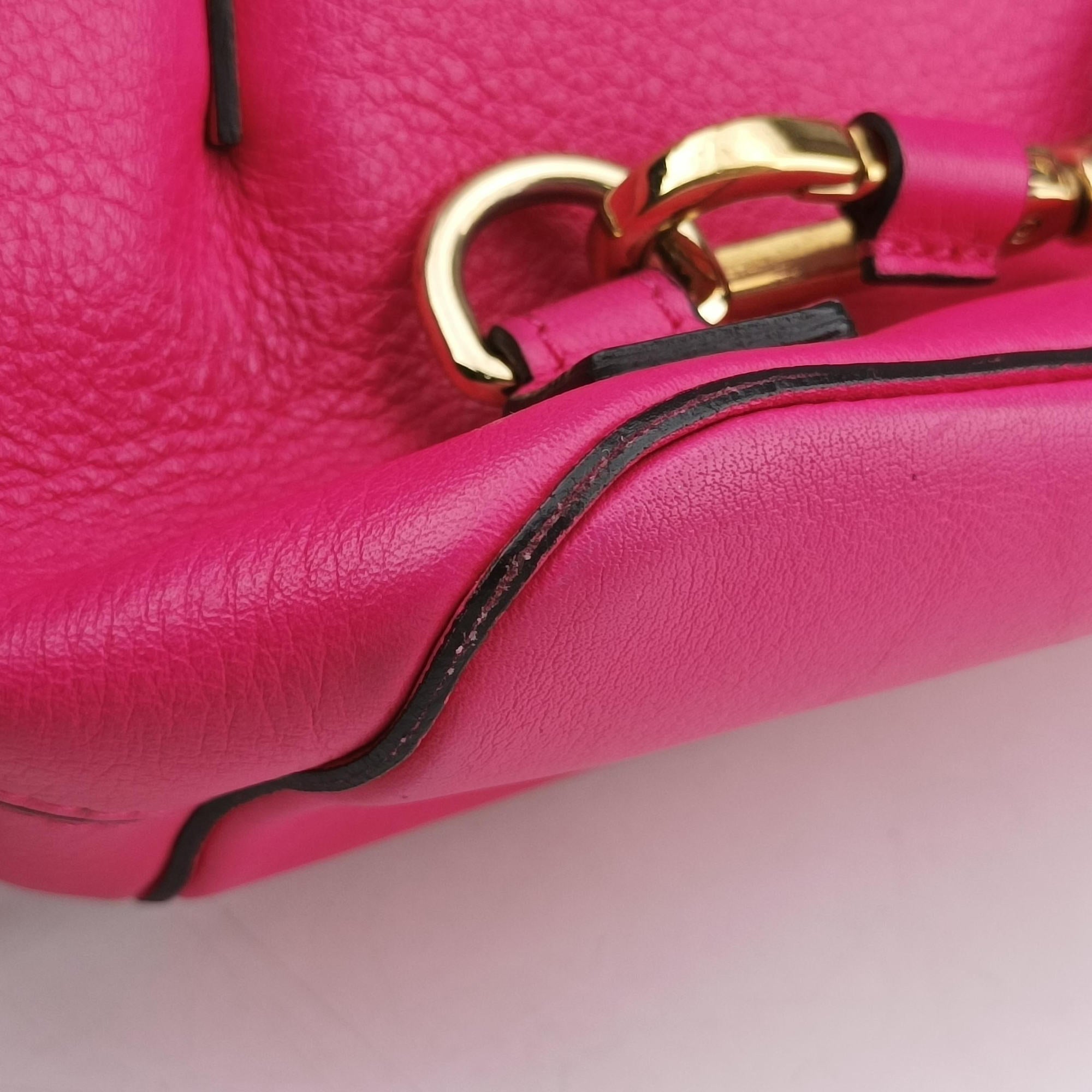 FAYE mini Rose Leather × suede 01 18 75 65フェイ ミニ ローズ レッド レザー×スエード 01 18 75 65